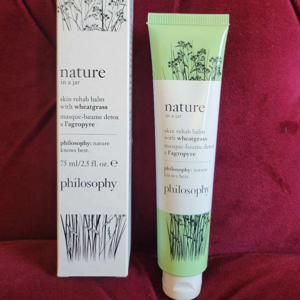 NEW Philosophy Nature in a Jar Skin Rehab Balm